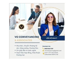 Vo Conveyancing - Conveyancer sang shop, mua bán bất độ